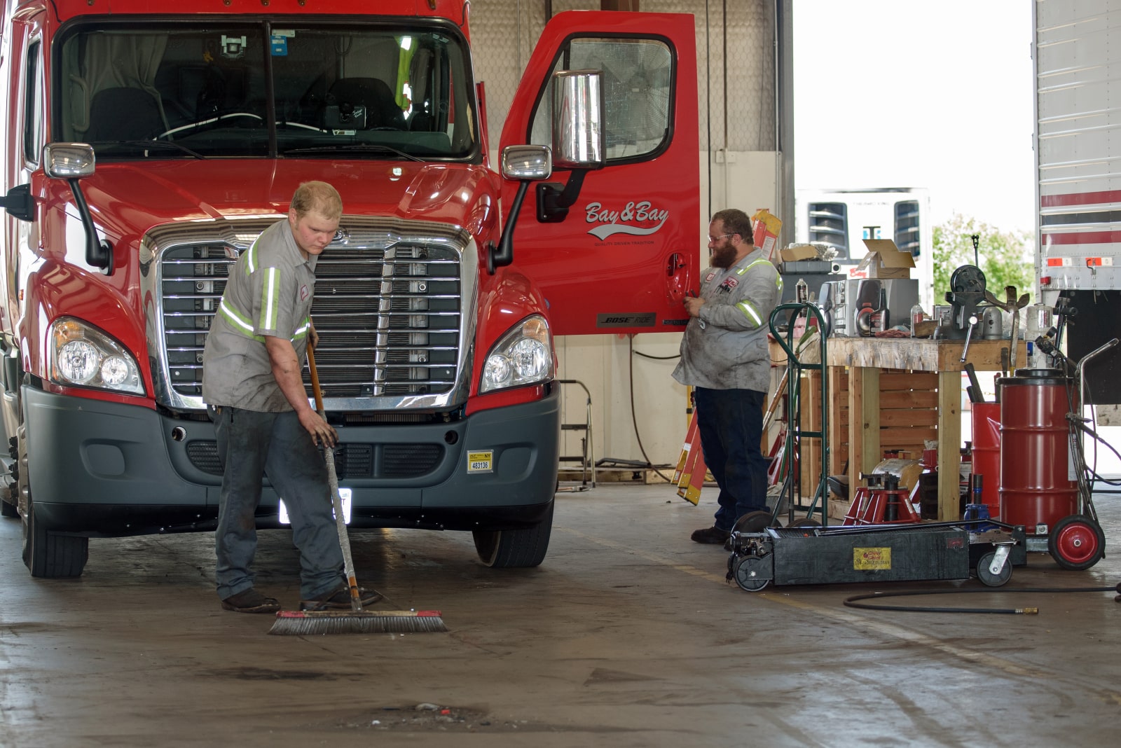 Winter Essentials for Truck Drivers - Bay and Bay Transportation