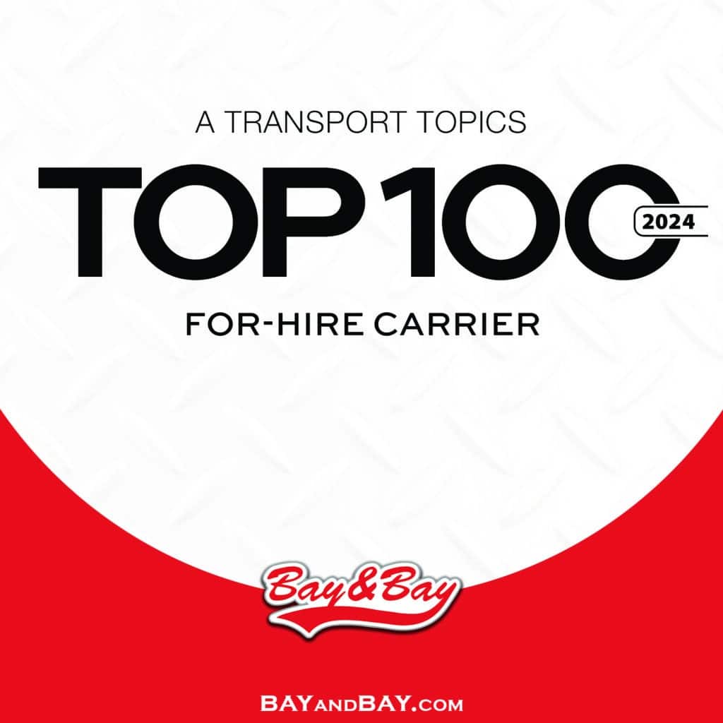 Bay and Bay Transportation is a Top For Hire Carrier - Asset Based Trucking and Logistics Company in the United States